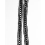 Accessoire d'Épaule 'Raven' en Plumes Artificielles Noires