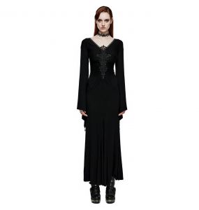 Longue Robe 'Gudeliva' Noire