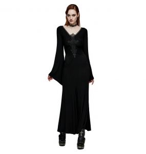 Longue Robe 'Gudeliva' Noire
