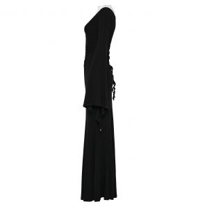 Longue Robe 'Gudeliva' Noire
