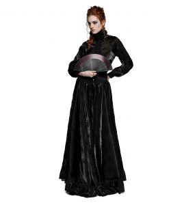 Black and Brown 'Mia-Selina' Fan