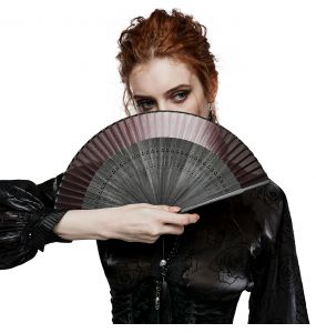 Black and Brown 'Mia-Selina' Fan