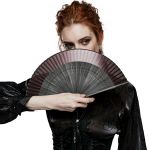 Black and Brown 'Mia-Selina' Fan