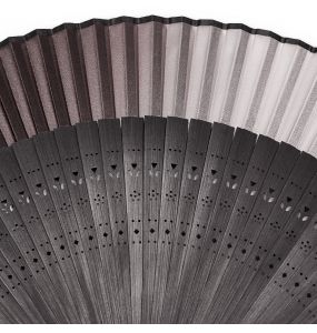 Black and Brown 'Mia-Selina' Fan