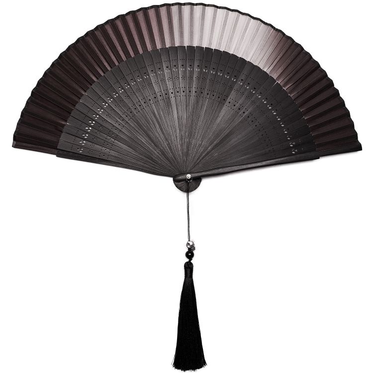 Black and Brown 'Mia-Selina' Fan