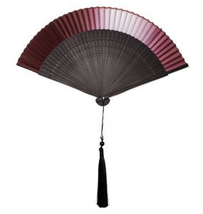 Black and Red 'Mia-Selina' Fan