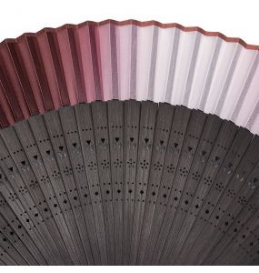 Black and Red 'Mia-Selina' Fan