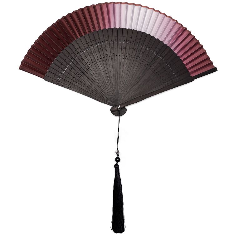 Black and Red 'Mia-Selina' Fan