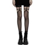 Black 'Yeslana' Sexy Fishnet Stockings