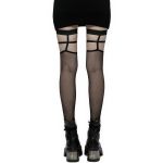 Black 'Yeslana' Sexy Fishnet Stockings