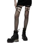 Black 'Yeslana' Sexy Fishnet Stockings