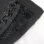 Black Vinyl 'Amala' Sexy Shorts