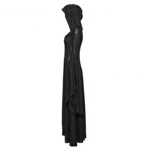 Robe-Manteau à Capuche 'Theatre of Tragedy' Noire