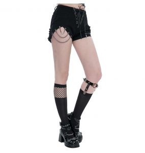 Black 'Melusine' Knee Socks