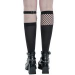 Black 'Melusine' Knee Socks
