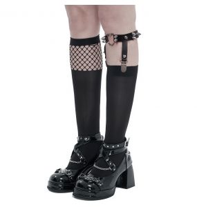 Black 'Melusine' Knee Socks