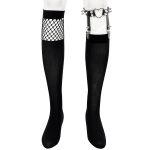 Black 'Melusine' Knee Socks