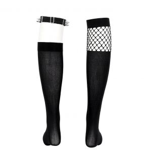 Black 'Melusine' Knee Socks