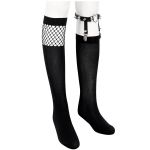 Black 'Melusine' Knee Socks