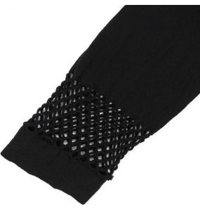 Black 'Melusine' Knee Socks
