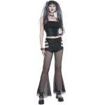 Leggings 'Melusine' en Résille Noire
