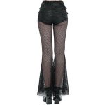 Leggings 'Melusine' en Résille Noire
