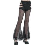 Leggings 'Melusine' en Résille Noire