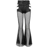 Leggings 'Melusine' en Résille Noire