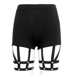 Black Cotton 'Emelia' Shorts