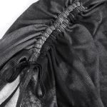 Haut Manches Longues Asymétrique 'Emelia' Noir et Gris