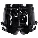 Short Sexy 'Adosinda' en Simili Cuir Noir