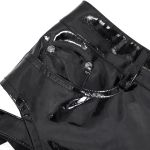 Sexy Black Faux Leather 'Adosinda' Shorts