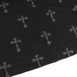 Black 'Emelia' Long Dress with Hot Pants