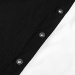 Mini Robe à Capuche 'Gelvira' Noire