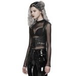 Black 'Toxica' Underbust Harness Belt