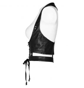 Black 'Toxica' Underbust Harness Belt