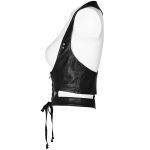 Black 'Toxica' Underbust Harness Belt