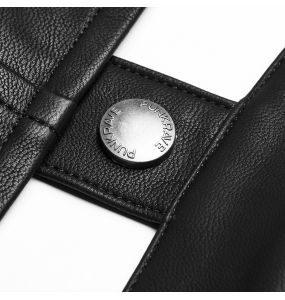 Black 'Toxica' Underbust Harness Belt