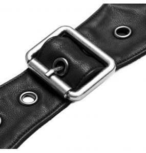 Black 'Toxica' Underbust Harness Belt