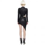 Robe Asymétrique 'Geloyra' Noire