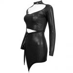Robe Asymétrique 'Geloyra' Noire