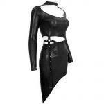 Robe Asymétrique 'Geloyra' Noire