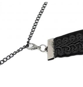 Black and Red 'Wine Darkness' Choker