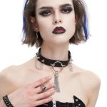 Choker 'Alwina' Noir