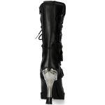Bottes New Rock New Malicia en Cuir Itali Noir