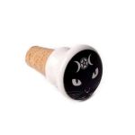 Bouchon de Bouteille 'Triple Moon Cat' en Céramique