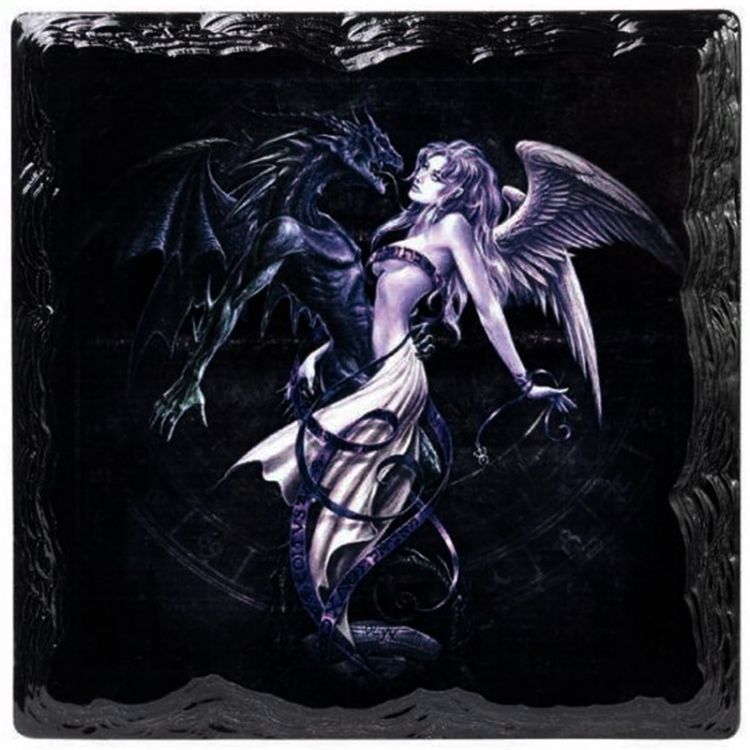 Sous-Verre 'Chemical Wedding' en Céramique