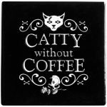 Sous-Verre 'Catty Without Coffee' en Céramique
