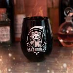 Verre 'Last Orders' Noir