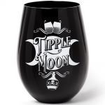 Black 'Tipple Moon' Glass